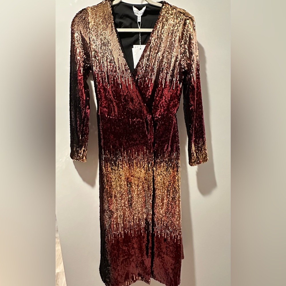 *RARE* & Other Stories sequin dress